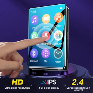 ELECTROFUNKY Bluetooth 5.2 MP4/MP3 Leitor De Música Sem Perdas FM Radio Recorder Suporte Esportivo 128GB READY STOCK