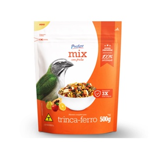 Alimento Mistura Sementes P/ Trinca Ferro Com Frutas 500Gr