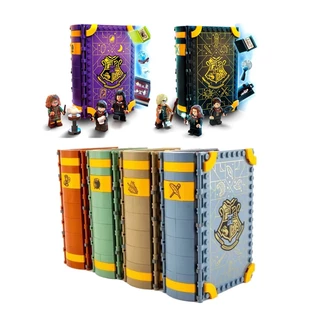 Harry Potter Magic Book Deformação Do Livro Mágico Medicina Mágica Feitiço Herbal Classe Compatível Blocos De Construção Legoed Montagem De Brinquedos