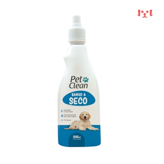Banho A Seco Pet Clean Liquido Para Cães E Gatos 500 Ml