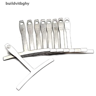 buil 9pcs Medição De Raio Subtrônico Medidor De Guitarra De Baixo Cordas Em Forma De T