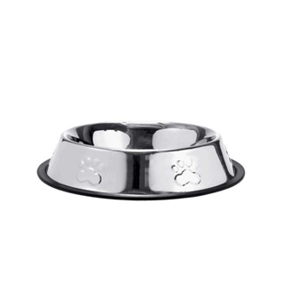 Comedouro Inox Natural Alto Relevo American Pets 480ml