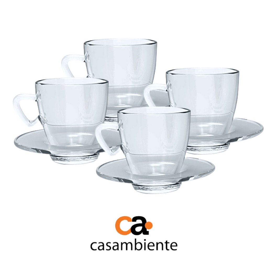 Set De 6 Tazas De Café De Porcelana 100ml con Ofertas en Carrefour