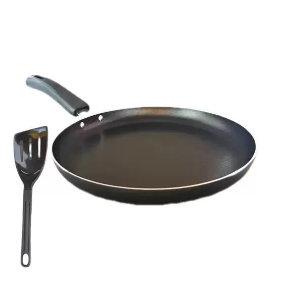 Tapioqueira, Crepeira e Frigideira Tamanho 22cm Antiaderente Com 5 Camadas De Teflon - Marcolar