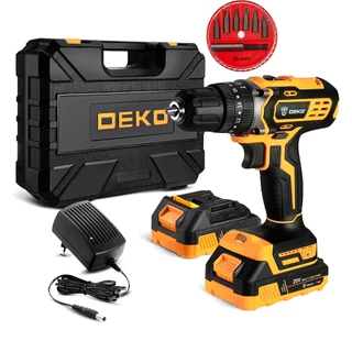 Parafusadeira Furadeira 20V Bivolt + Acessórios DEKO