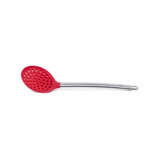 Espumadeira Brinox Duo 34,5 cm Vermelho E Aço Inox