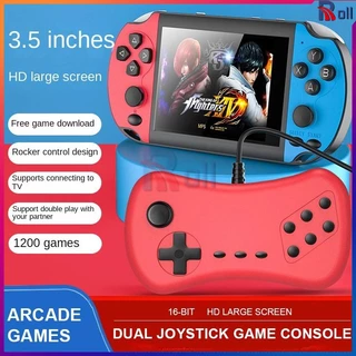 1200 em 16 1 Retro Game Console Tela de 3.5 Polegadas-bit Bolso Portátil Consola de Jogos Tv Av Out Mini handheld Jogador Para Crianças Dom BR2