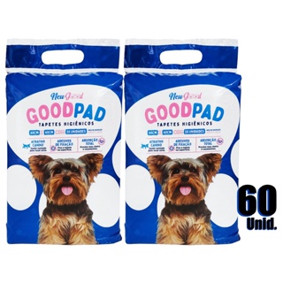 Tapete Higiênico P/cães Tapetinho Descartável Good Pad 60x60 Petlike - 60 Unid