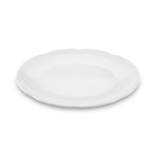 Travessa Oval Haus Concept Texture 51,3 x 38 x 4,7 cm Branco