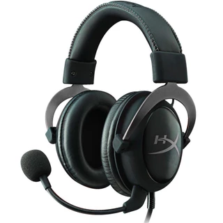 Headset Gamer HyperX Cloud II com fio KHX-HSCP-GM - Preto