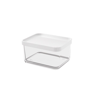 Pote Clear Grande Coza 13,1 x 16,7 x 8,5 cm 280 ml Branco