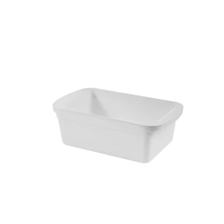 Cesta Média Coza Loft 36,4 x 21,6 x 13 cm 7 litros Branco em Oferta na Shopee