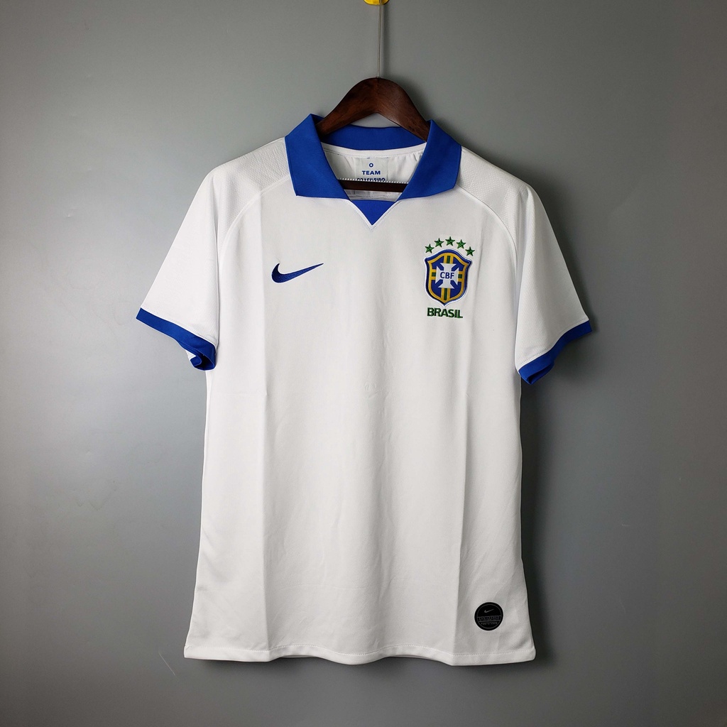 Camisa De Futebol Masculina 19/20 B-L Camisebol Longe Branca Moletom