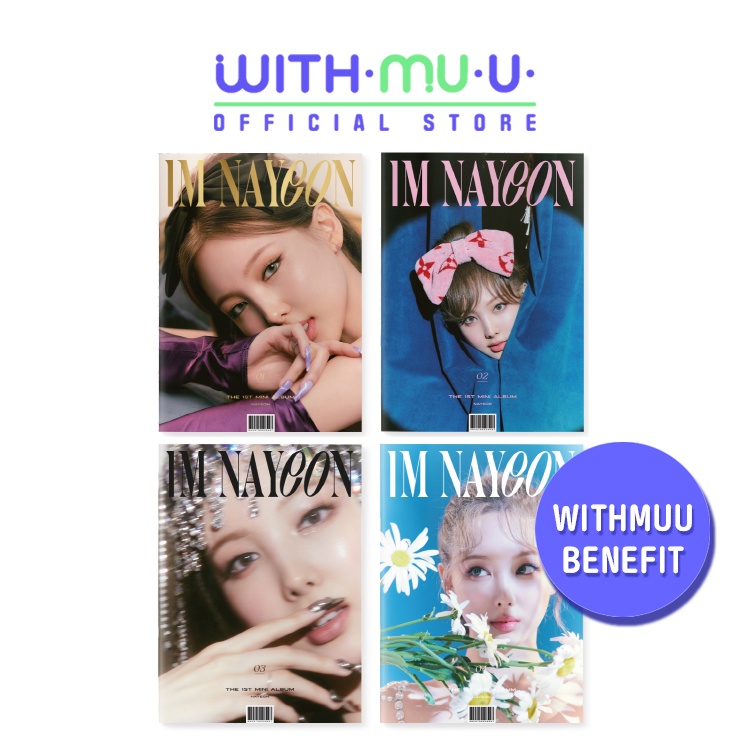 [WITHMUU BENEFIT] TWICE NAYEON 1st Mini Album - IM NAYEON