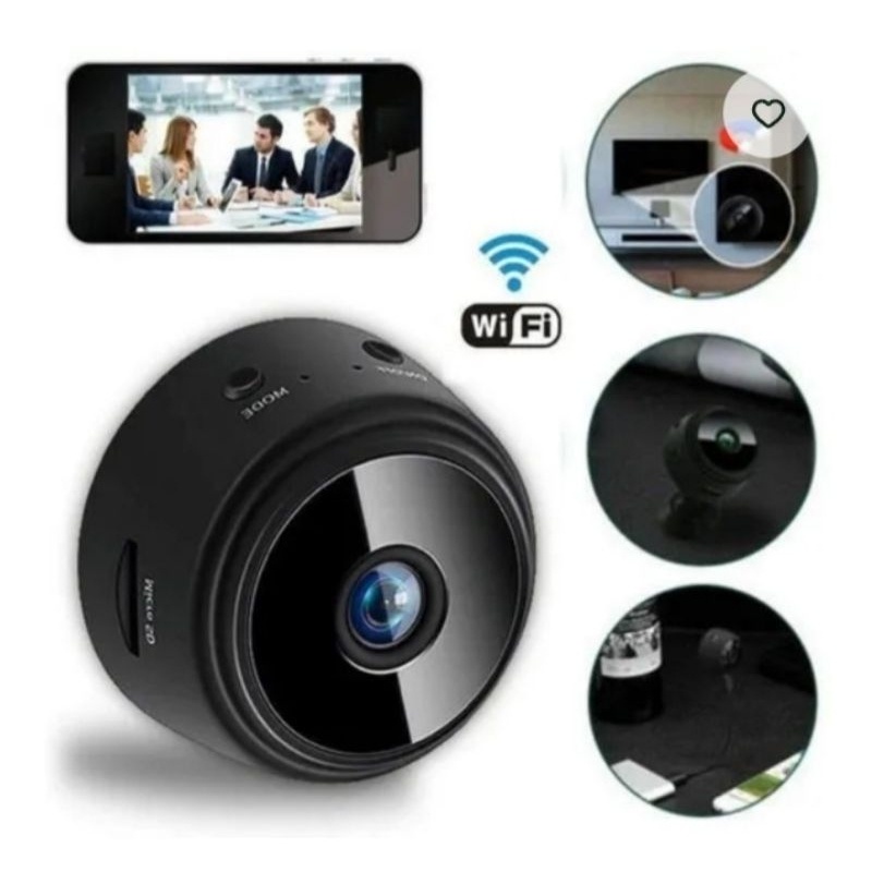 Camera Espia Wifi Full Hd Mini Olho Magico / Envio Express | Shopee Brasil