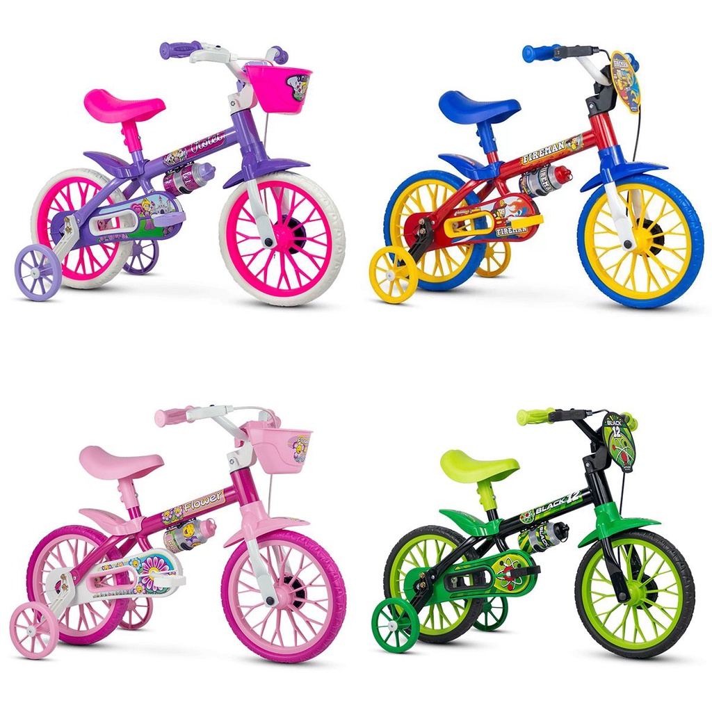 Triciclo Infantil Com Pedal Motoca Menina Suporta ate 24kg Velotrol Tico  Tico Aprox 2 anos