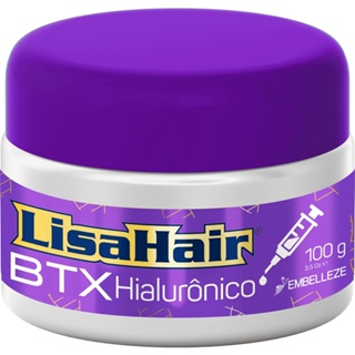 Realinhamento Capilar LisaHair BTX Hialurônico 100G