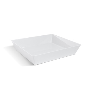 Travessa Retangular Haus Concept Gastronorm Deep 32,5 x 26,5 x 7 cm Branco