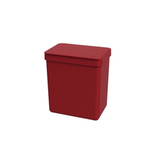 Lixeira Coza Single 2,5 Litros Vermelho Bold