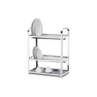 Escorredor De Louças Profissional 40 Pratos Brinox Suprema 49 x 27 x 62 Aço Inox