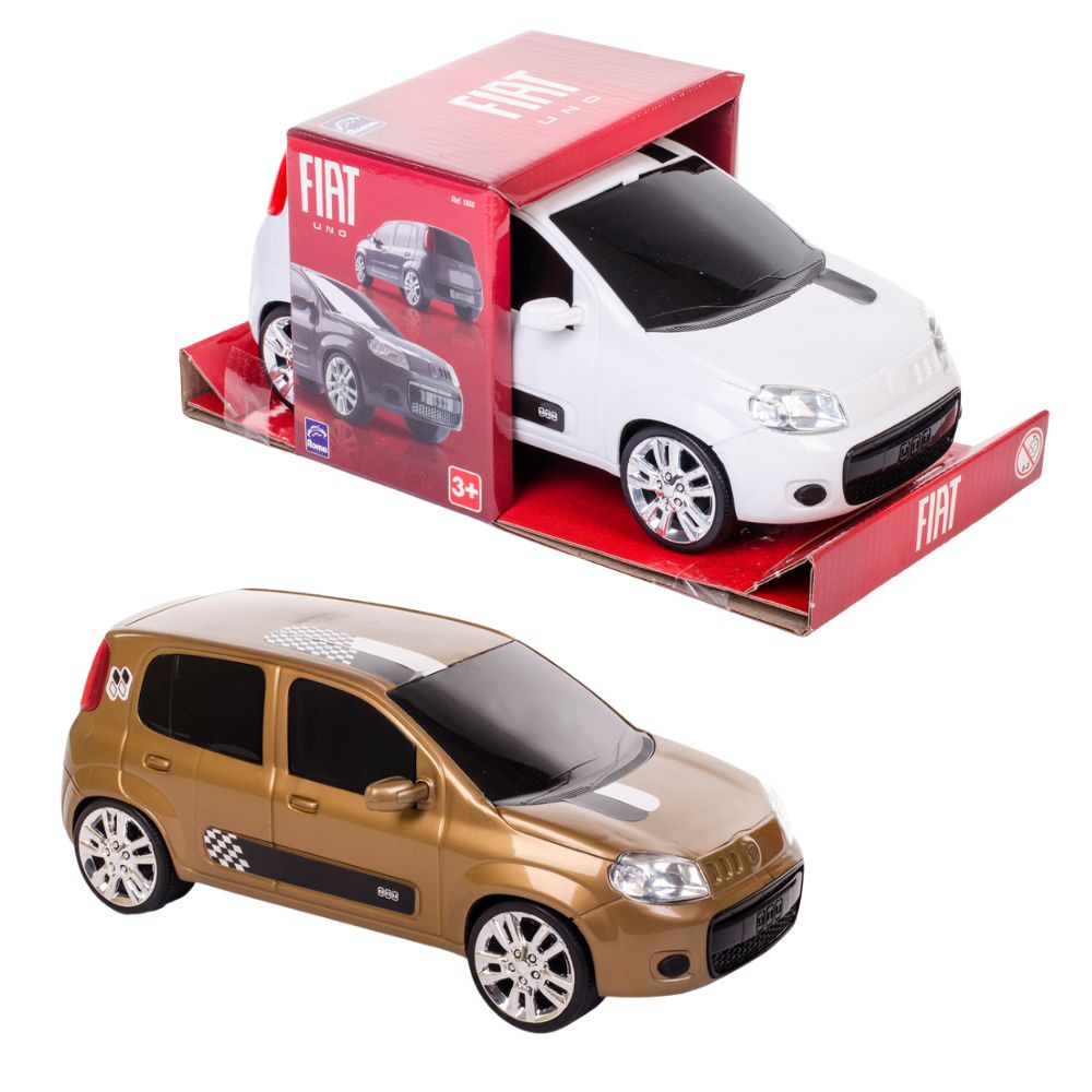 Brinquedo Carro Miniatura Fiat Uno Cores Sortidas Roma - Carrinho