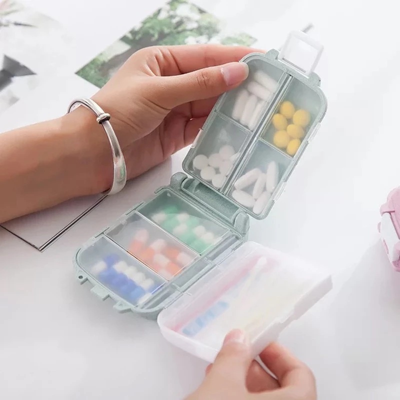 LALAFINA 1 Peça Caixa De Comprimidos Desenhos Animados Caixa De  Armazenamento De Plástico Porta-Comprimidos De Viagem Dispensador De  Medicamentos Recipiente De Medicamentos Caixa De : : Casa