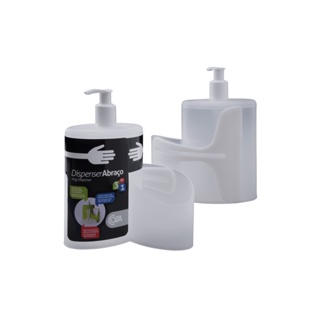 Dispenser Abraço Coza Basic 19,7 x 8,5 x 16,6 cm 600 ml Natural
