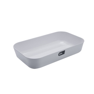 Tigela Retangular Coza Essential 32,3 x 19 x 6,5 cm 2,8 Litros Branco