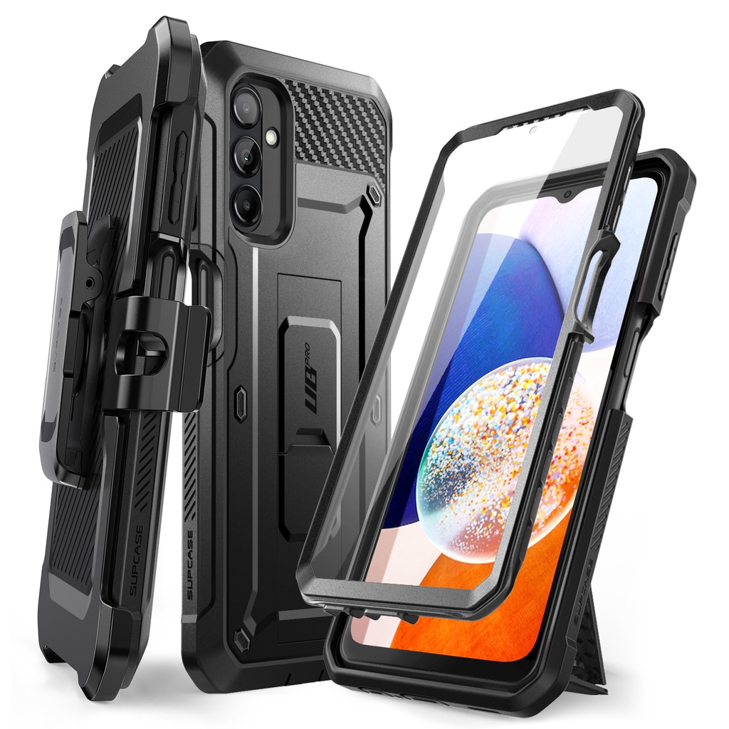 Encased Serie Rebel protettiva compatibile con iPhone 12 Mini Custodia Heavy Duty Full Body Robusta Cover - Nero