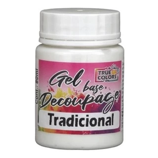 Cola Gel Decoupage Tradicional 80 Ml - True Colors
