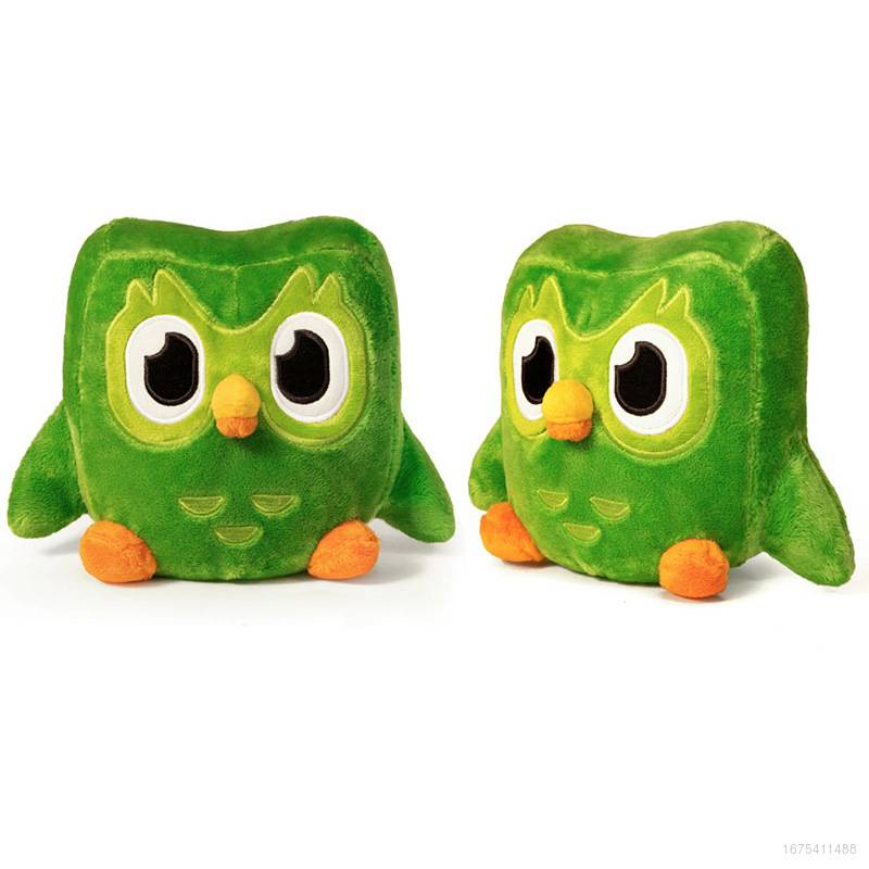 ST1 Duolingo Mascote Duo Brinquedos De Pelúcia A Coruja Recheada Para Crianças Coleções De Decoração De Casa