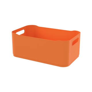 Cesta Organizadora Grande Coza Fit 30,5 x 18,5 x 12 cm Laranja Pepper