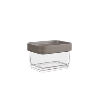 Pote Clear Micro Coza 6,2 x 8 x 5 cm 100 ml Warm Gray