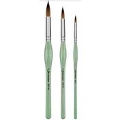 Conjunto Pincel Redondo 403 Cabo Ergonomico Condor 3 Pçs