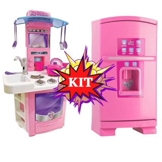 Cozinha Infantil Barbie C/ Panelinhas + Roupa Completa Jogo - Cotiplás -  Cozinha Infantil / de Brinquedo - Magazine Luiza