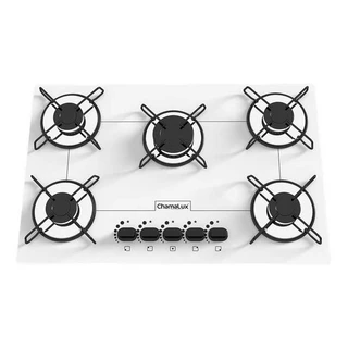 Fogão Cooktop Chamalux 5 Bocas Ultra Chama Branco 110v/220v