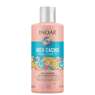 Pré-Shampoo Inoar Meu Cacho, Meu Crush 400ml