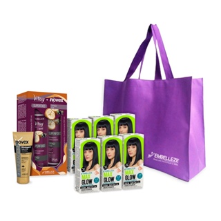 KIT MAXGLOW PRETO AZULADO 1.7