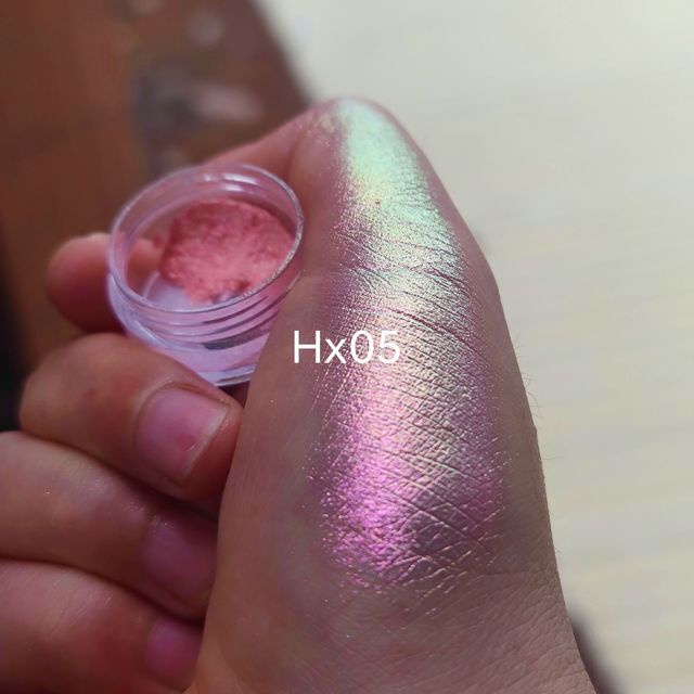 Ultra-Thin Iridescent Color Shift Holográfico Sombra Holográfica