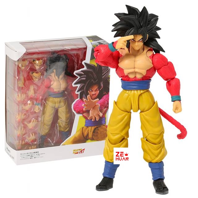 Boneco Do Goku Ssj 4