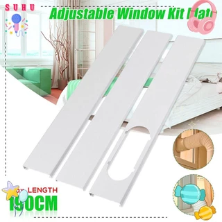 SUHU 2/3 Kit De Janela PCS Placa Deslizante De Ar Condicionado Portátil Com Pára-Brisas Ajustável