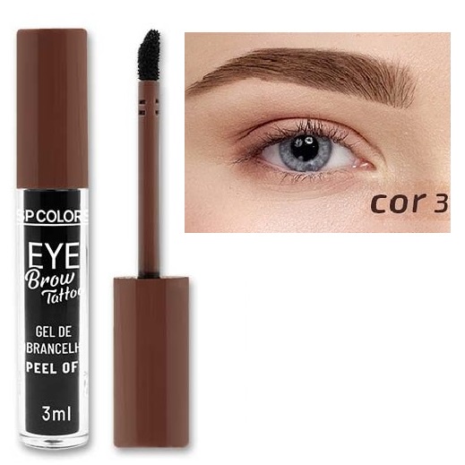 Gel De Sobrancelhas Cor 03 SPN021 - SP Colors | Shopee Brasil