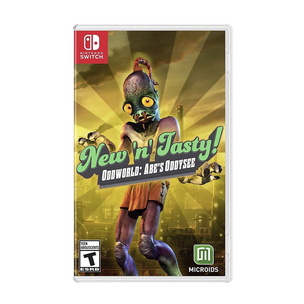 Jogo New 'n' Tasty! Oddworld: Abe's Oddysee - Nintendo Switch