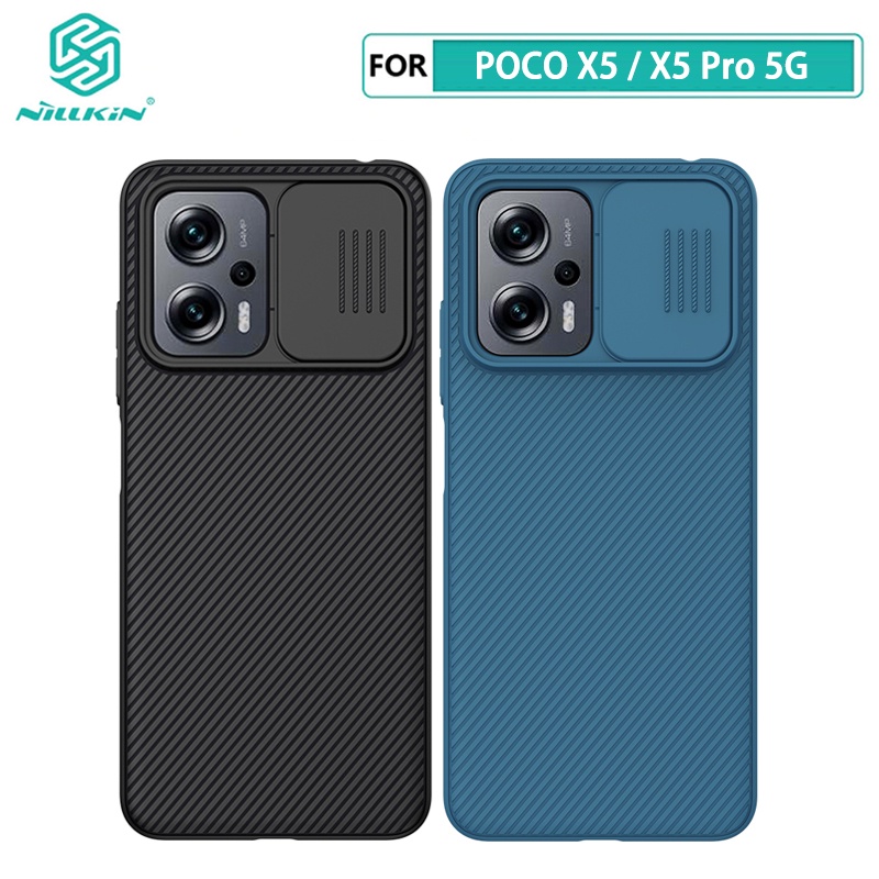 Capinha POCO X5 Nillkin CamShield Pro Slide Tampa Da Câmera capa Para Xiaomi POCO X5 Pro 5G