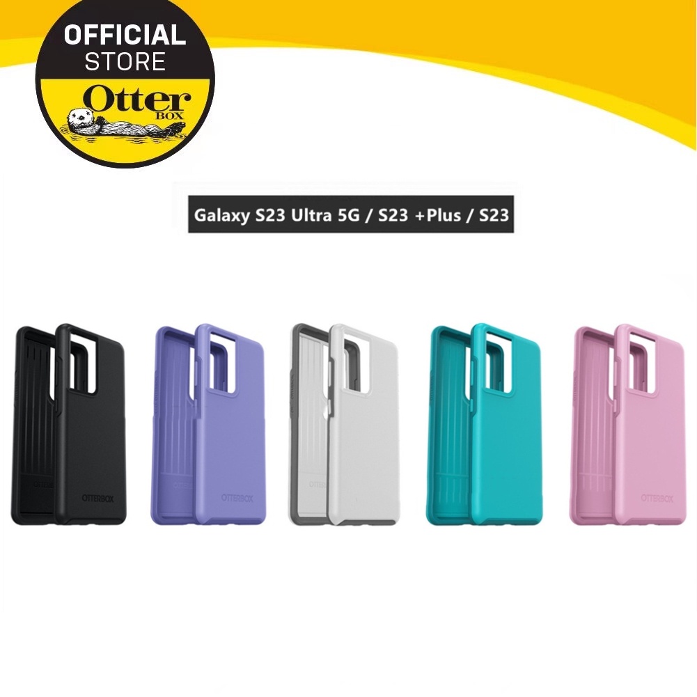 Caixa OtterBox Samsung Galaxy S23 Ultra/+ Plus Série Simetria | Autêntico Original