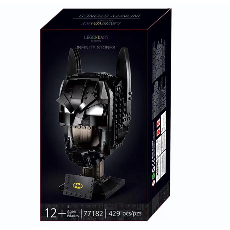 Batman Cowl 76182 Capacete Blocos De Construção Super Heróis DC Tijolos Brinquedos