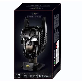 Batman Cowl 76182 Capacete Blocos De Construção Super Heróis DC Tijolos Brinquedos