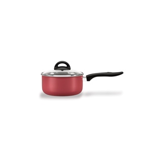 Panela Com Tampa Brinox Chilli Antiaderente 1,3 Litros Ø 16 cm Cereja
