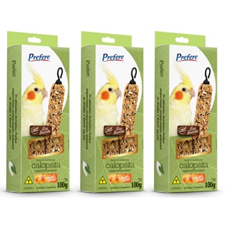 Alimento Para Calopsita Prefere Bastão 100gr - Eco - 3 un
