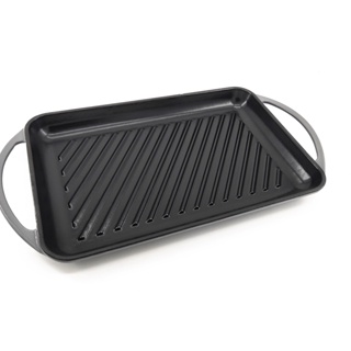 Grill Retangular Haus Concept Sauté 33,2 x 21,7 x 3 cm Cinza